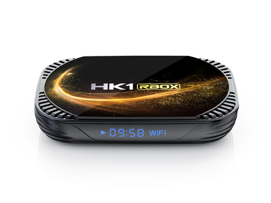 Quad Core Hindi IPTV Box 4 Go 64 Go OEM WiFi Smart TV Box Android 11 est également disponible.0